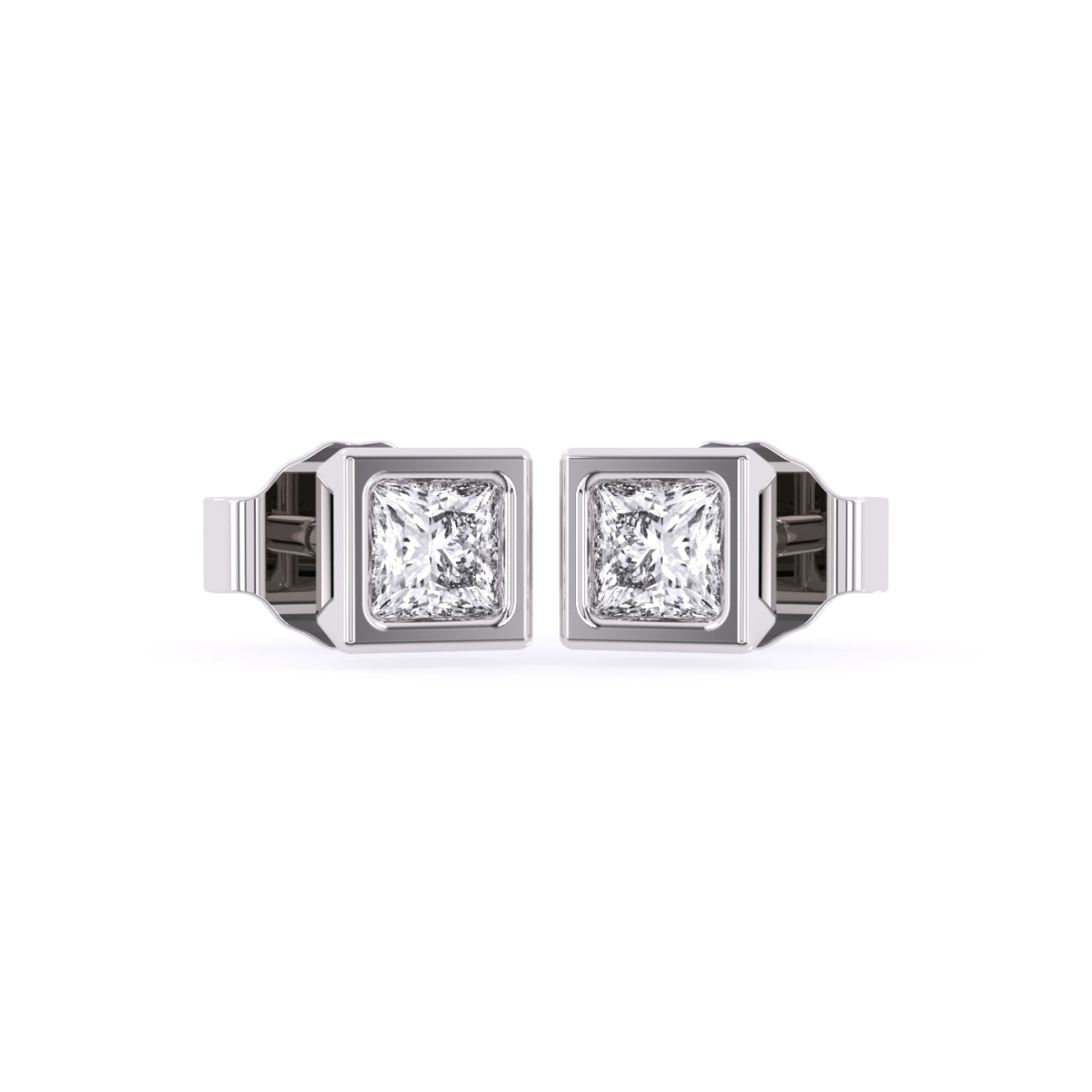 Dazzle Princess Lab Grown Diamond Solitaire Studs